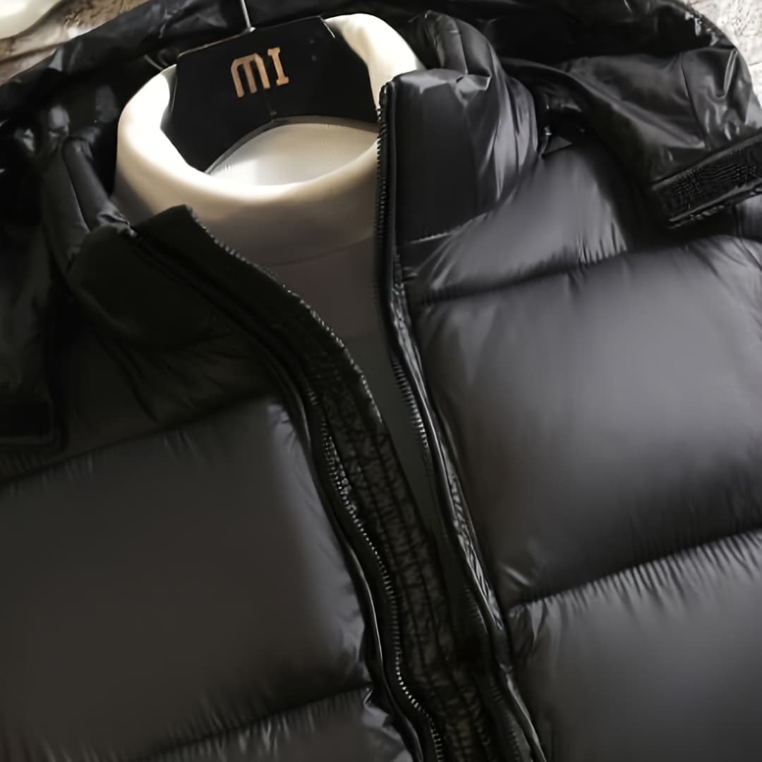 Drune | lässige Winterjacke für Männer dick warm mit Kapuze