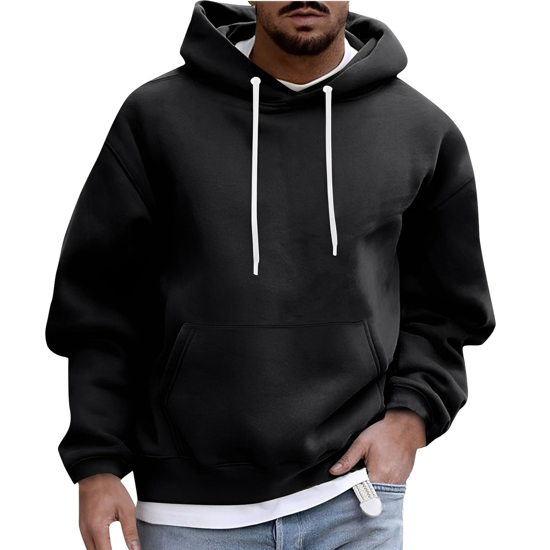 Drune | Lässiger Hoodie mit Tasche für Männer