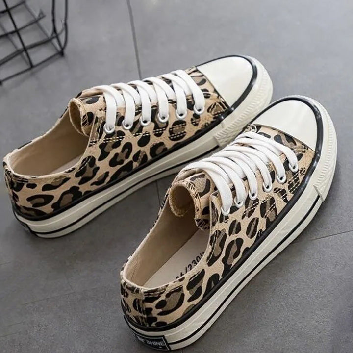 Drune | Leopard Turnschuhe