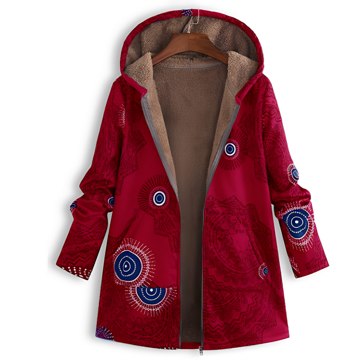 Drune | Vintage-Jacke mit Muster für Damen
