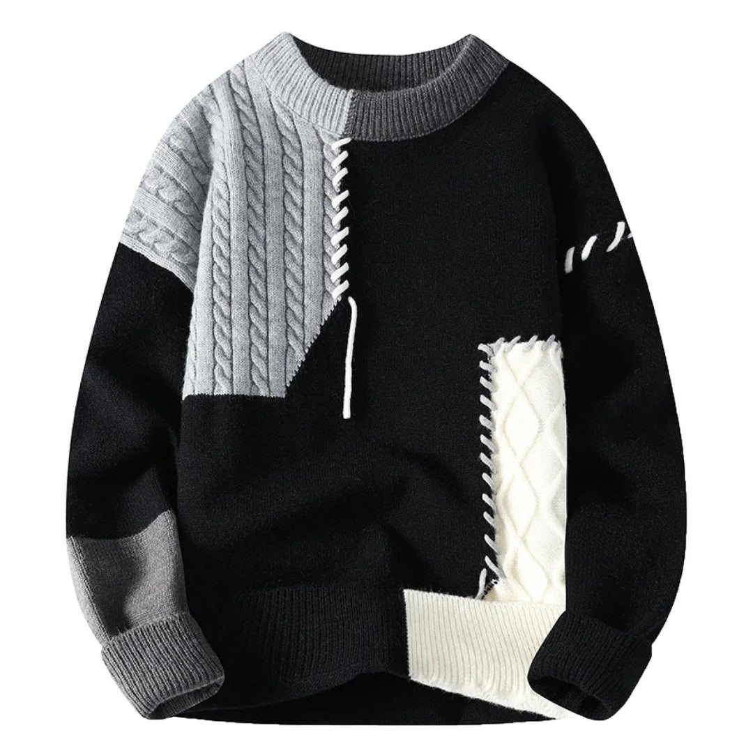 Drune | Patchwork Pullover