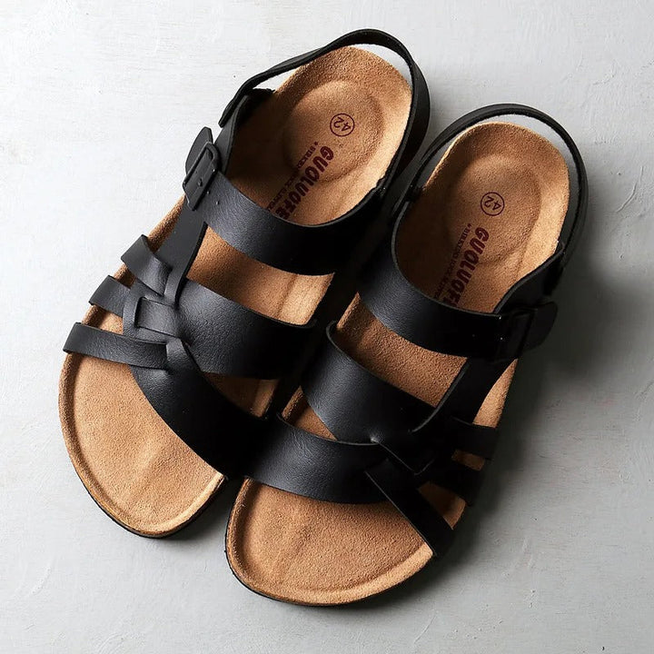 Drune | Klassische Ledersandalen