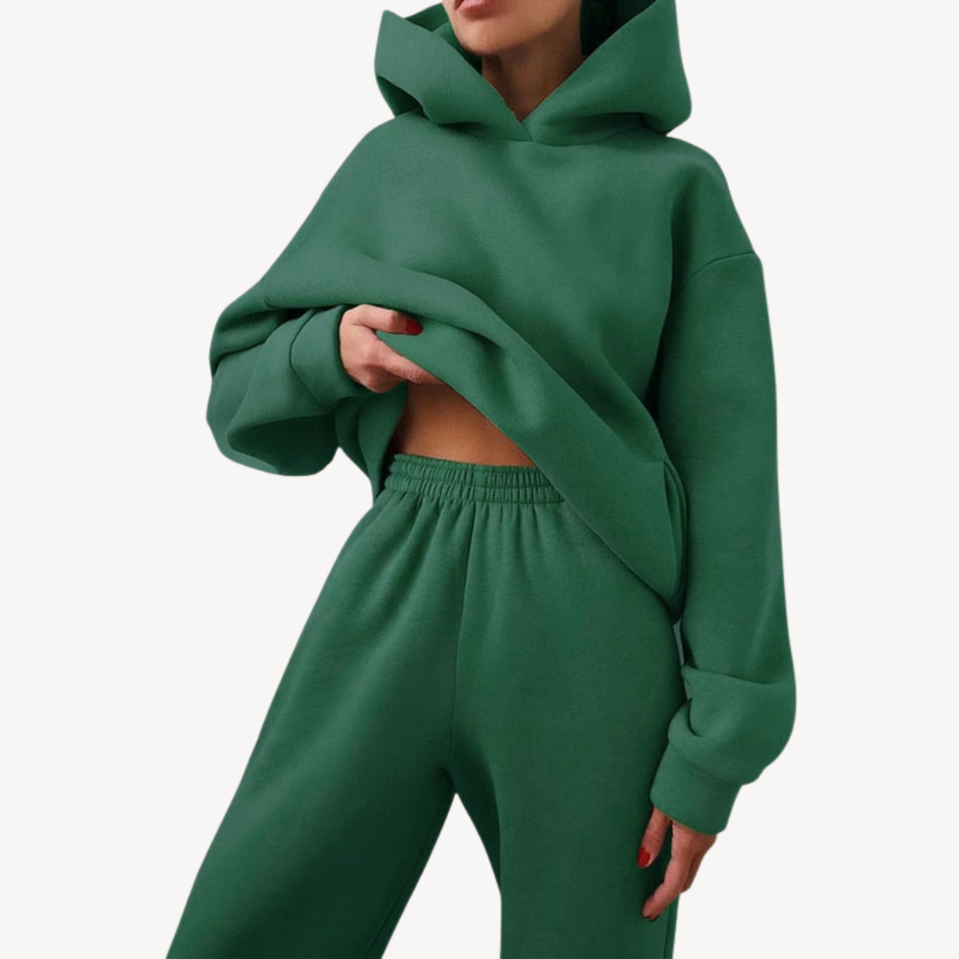 Drune | Damen Hoodie und Jogginghose Set