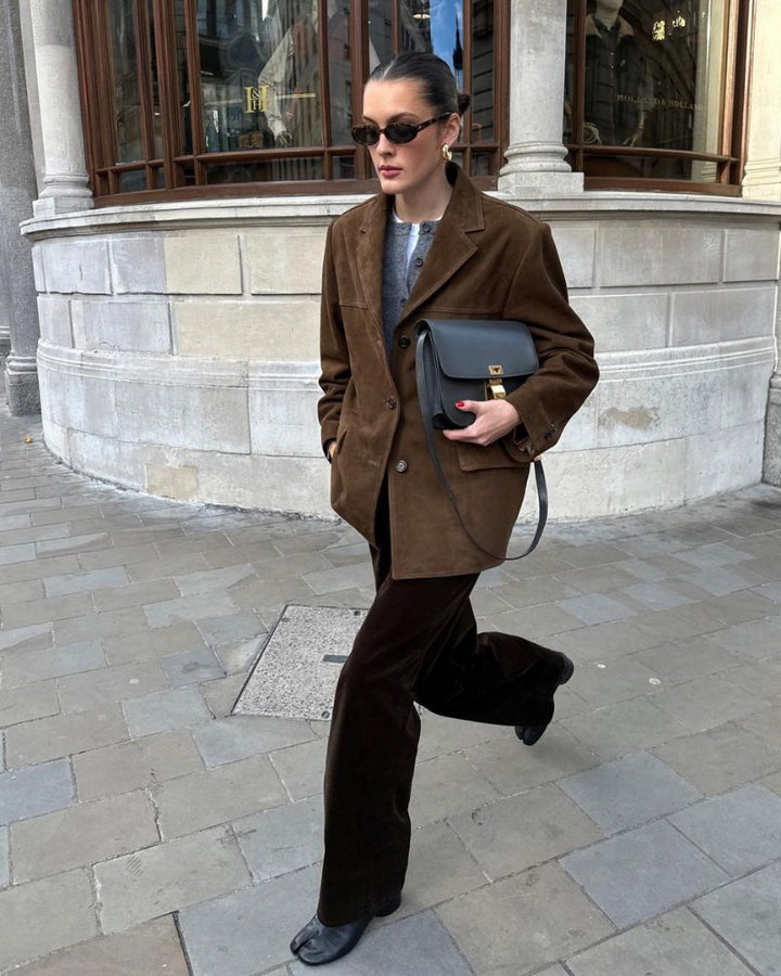Drune | Wildleder Blazer