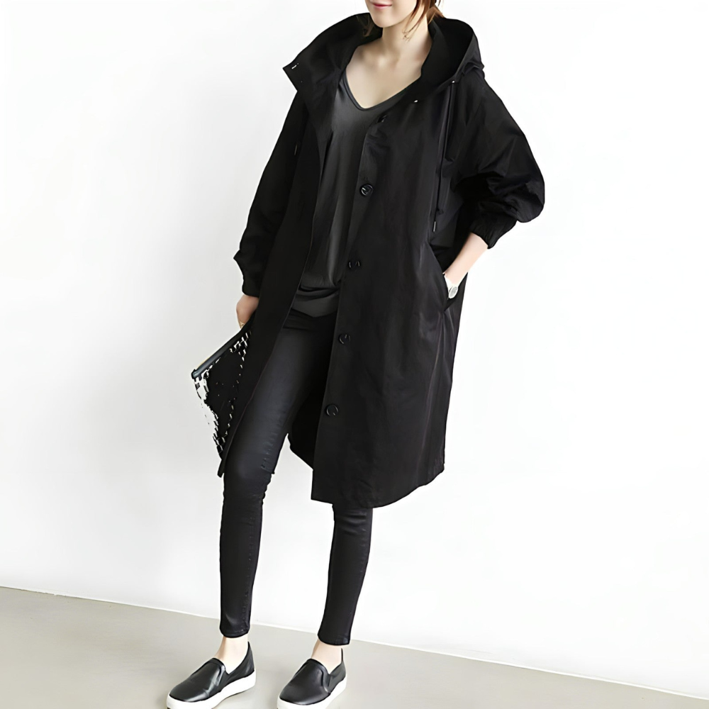 Drune | Klassischer und eleganter Trenchcoat für Frauen