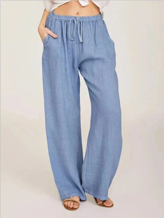 Drune | Baumwoll Leinen Hose