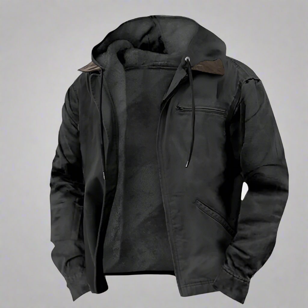 Drune | Klassische Kapuzenjacke für Herren