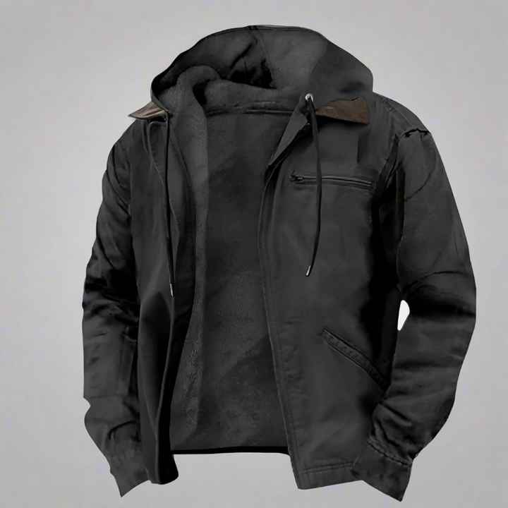 Drune | Klassische Kapuzenjacke für Herren