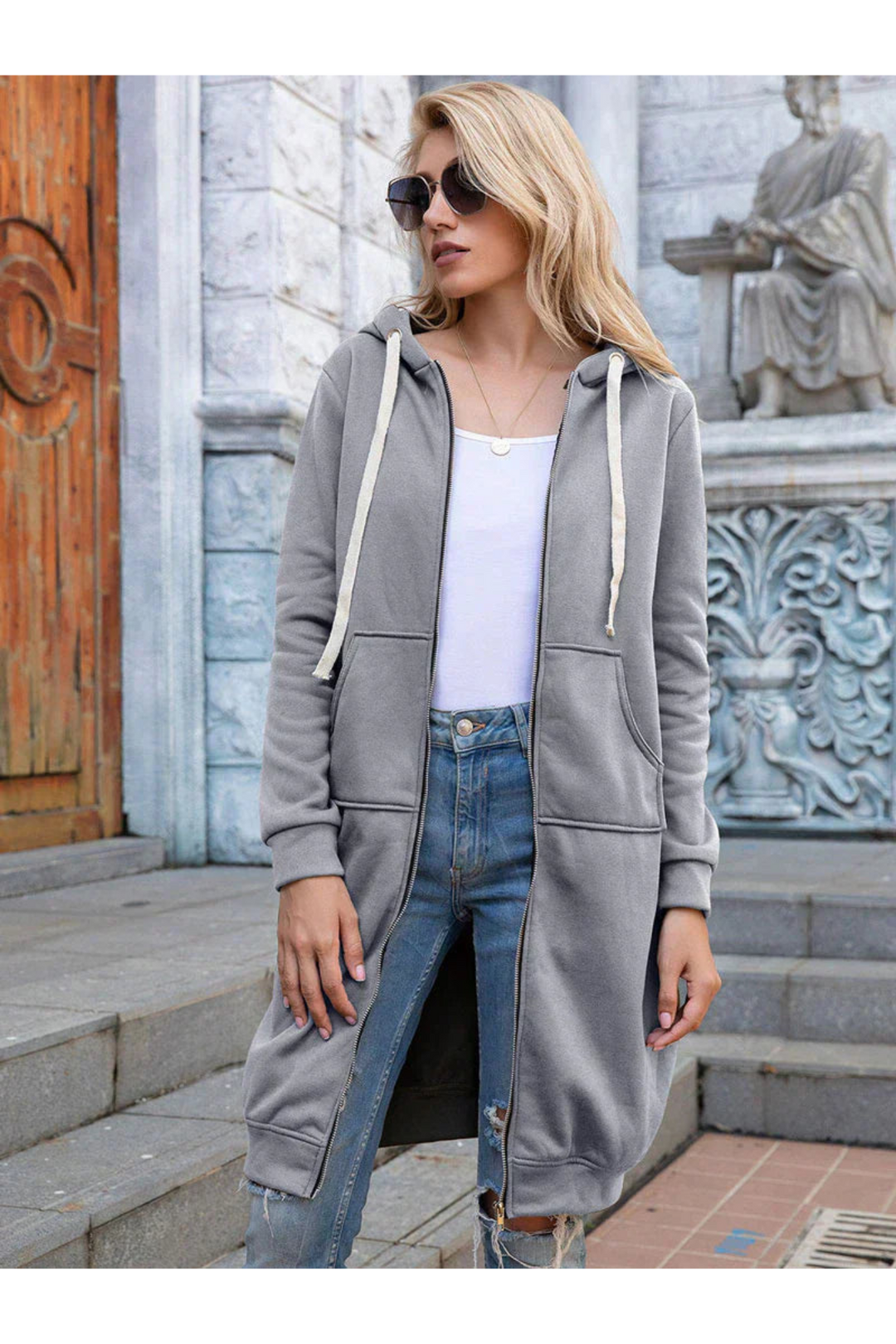 Drune | Lange Jacke Für Damen