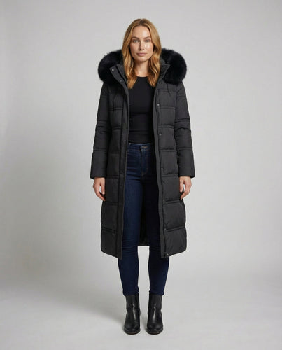 Taillierter Wintermantel Damen | Drune