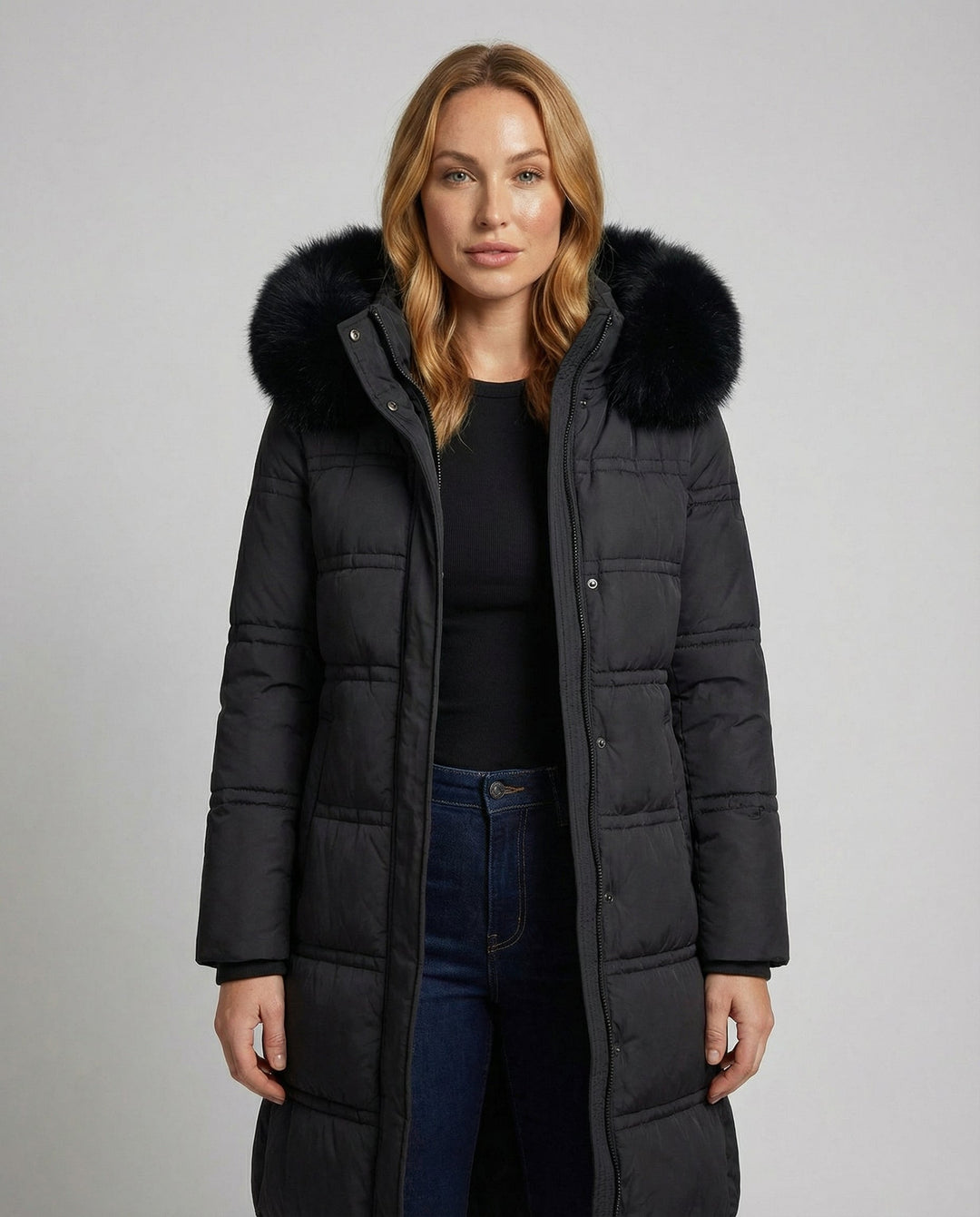 Taillierter Wintermantel Damen | Drune