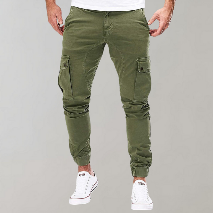 Drune | Herren Cargo Hose Trendy & Komfortabel Mit Praktischen Taschen