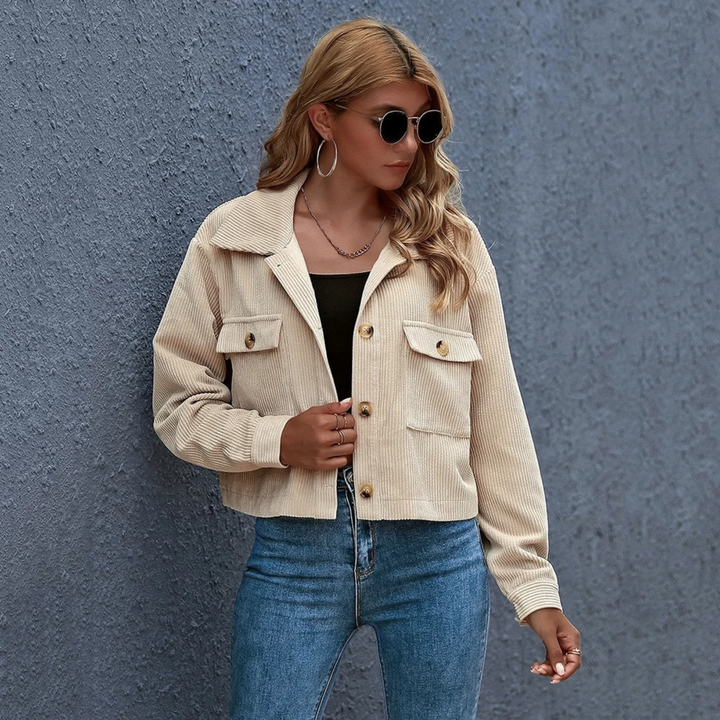 Drune | Modische Cordjacke