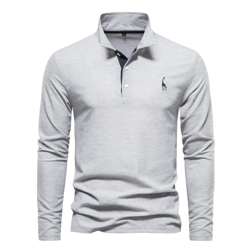 Drune | Polo Lange Ärmel Pullover