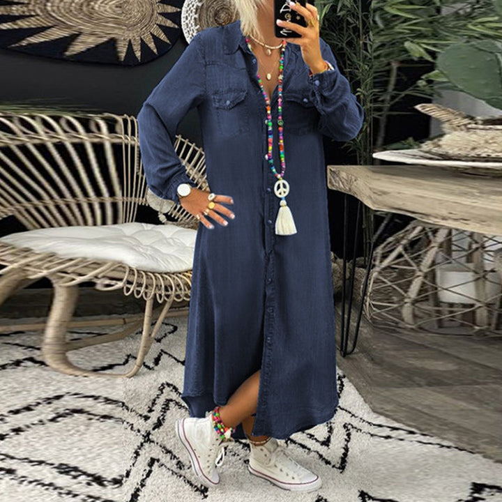 Drune | Bequeme Jeanskleid