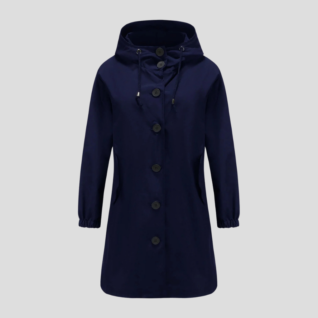 Drune | Regenjacke mit Kapuze für Damen