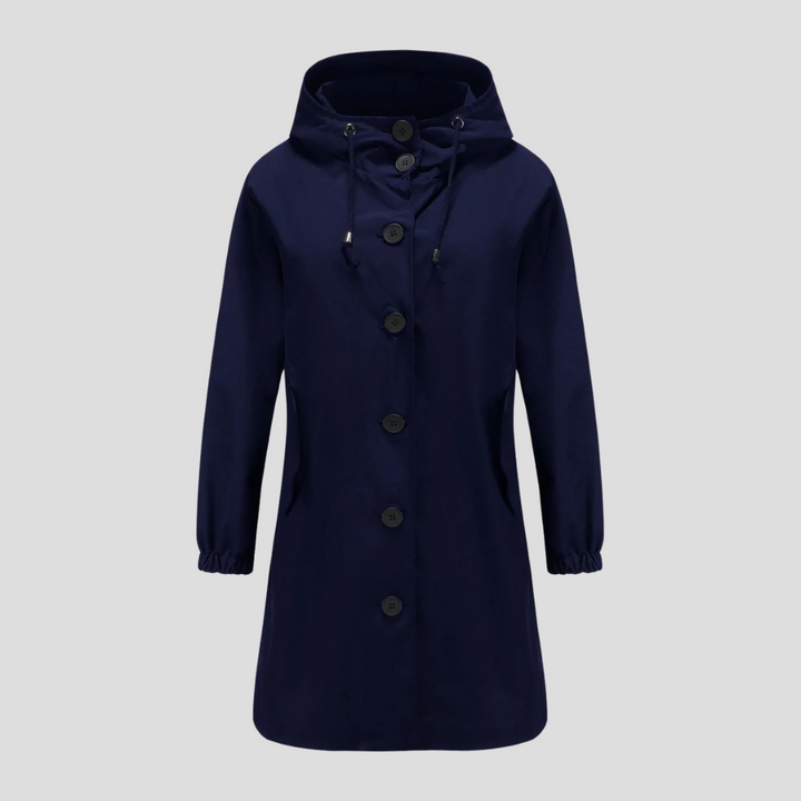 Drune | Regenjacke mit Kapuze für Damen
