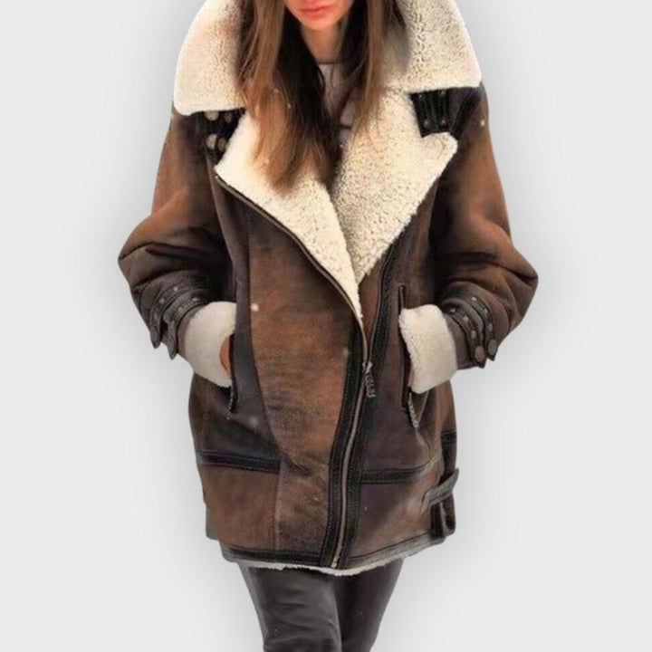 Drune | Shearling Fliegerjacke