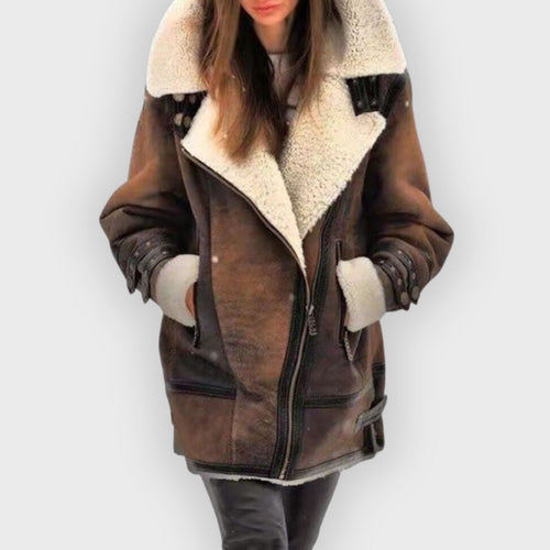 Drune | Shearling Fliegerjacke