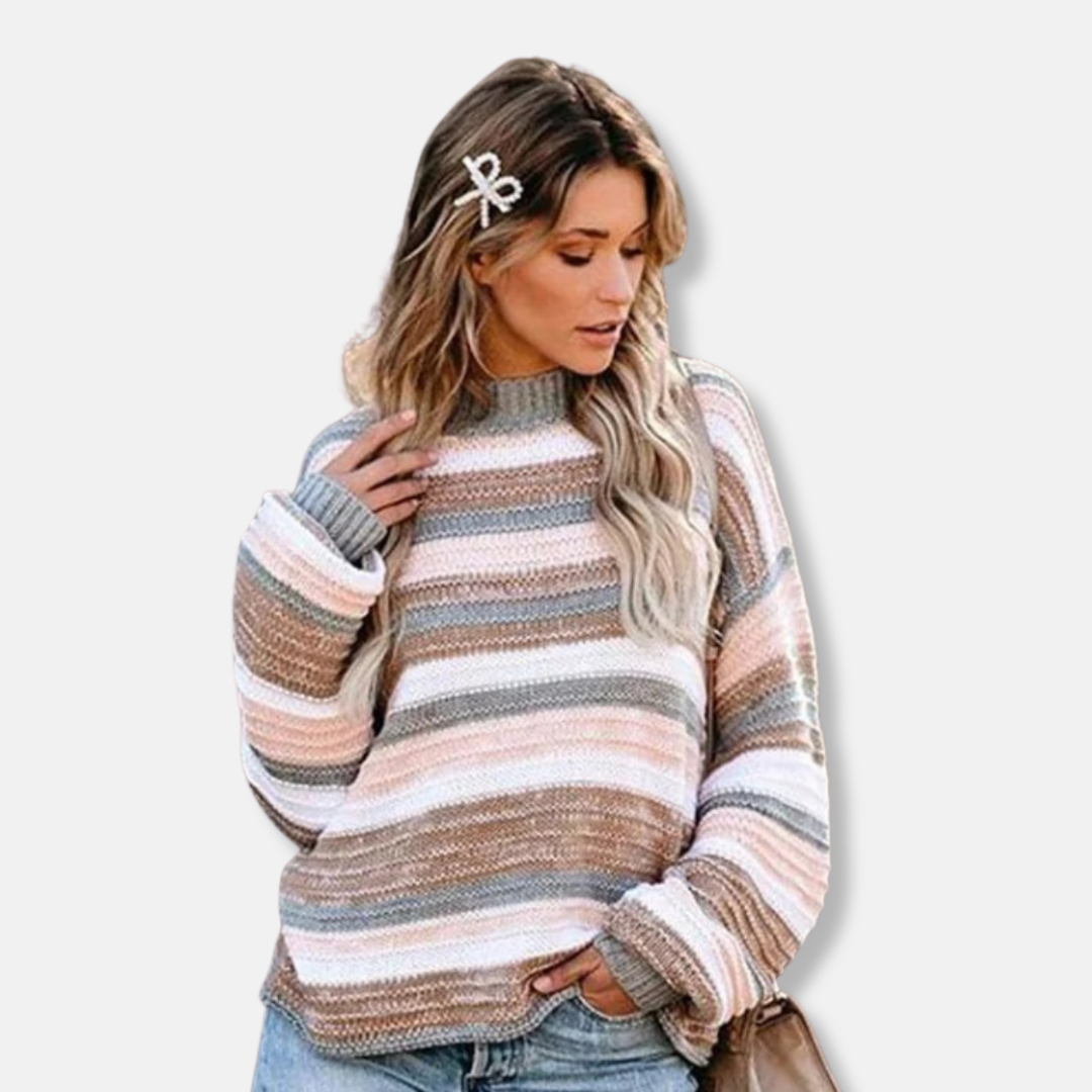 Drune | Strickpullover - Weicher Strick - Oversize Fit - Rundhalsausschnitt - Lange Ärmel