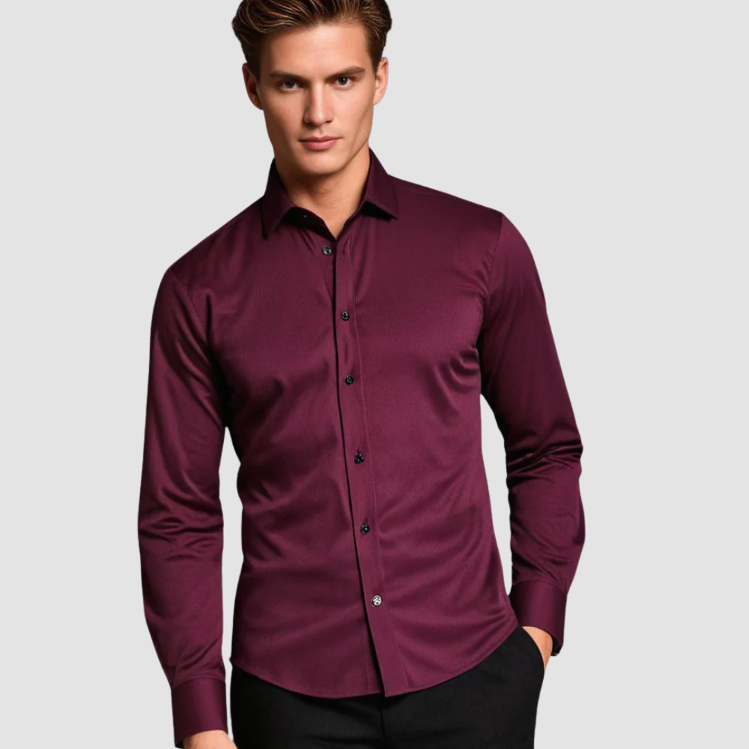 Drune | Stretch Hemd Herren