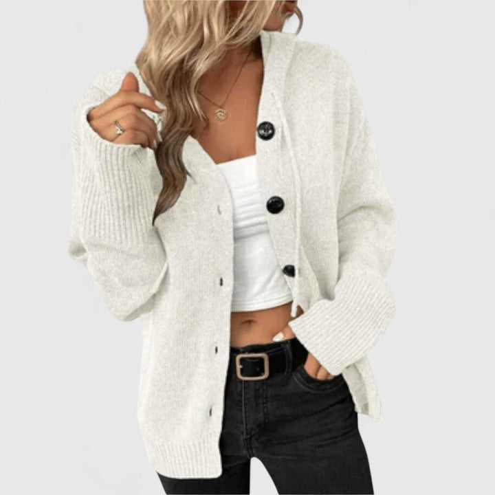 Drune | Klassischer Cardigan mit Knöpfen