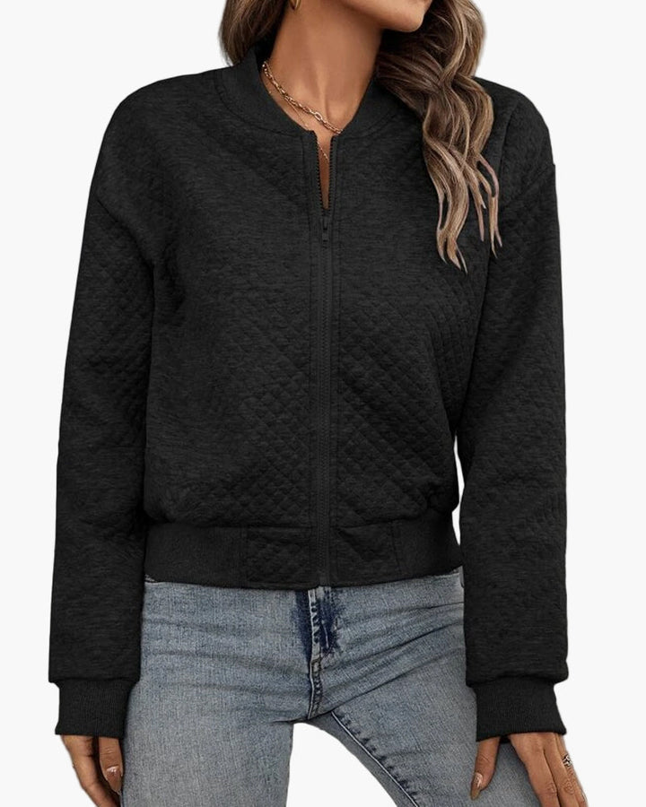 Drune | Bomberjacke Stepp-Design Modern Freizeit Übergangsjacke