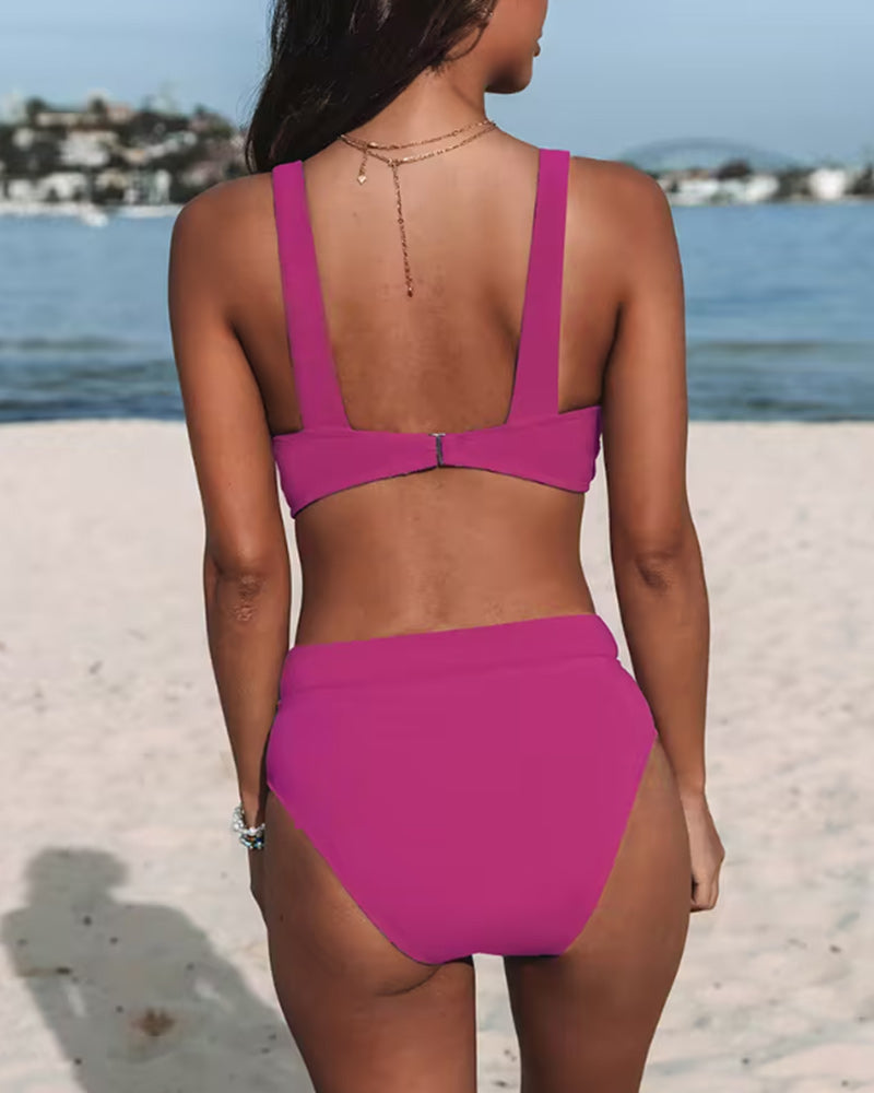 Drune Bikinis mit hoher Taille