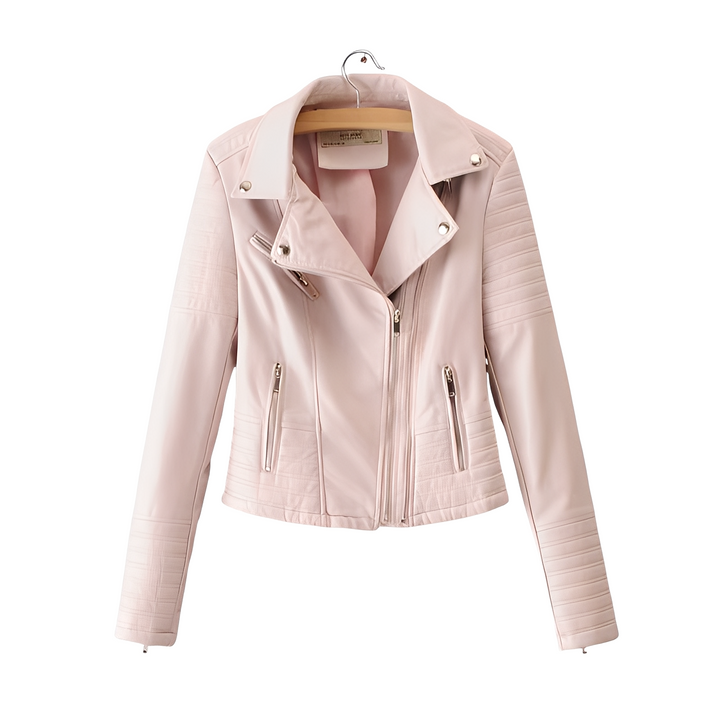 Drune | Moderne, schmale Damenlederjacke
