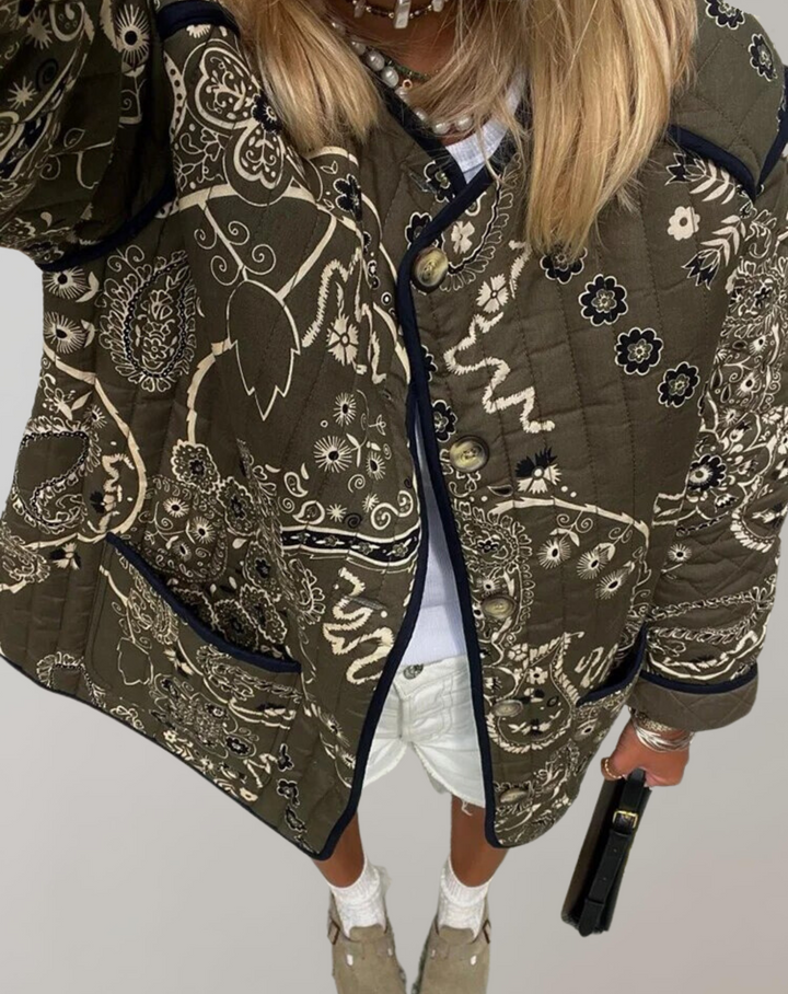 Drune | Lässige Bedruckte Softshelljacke