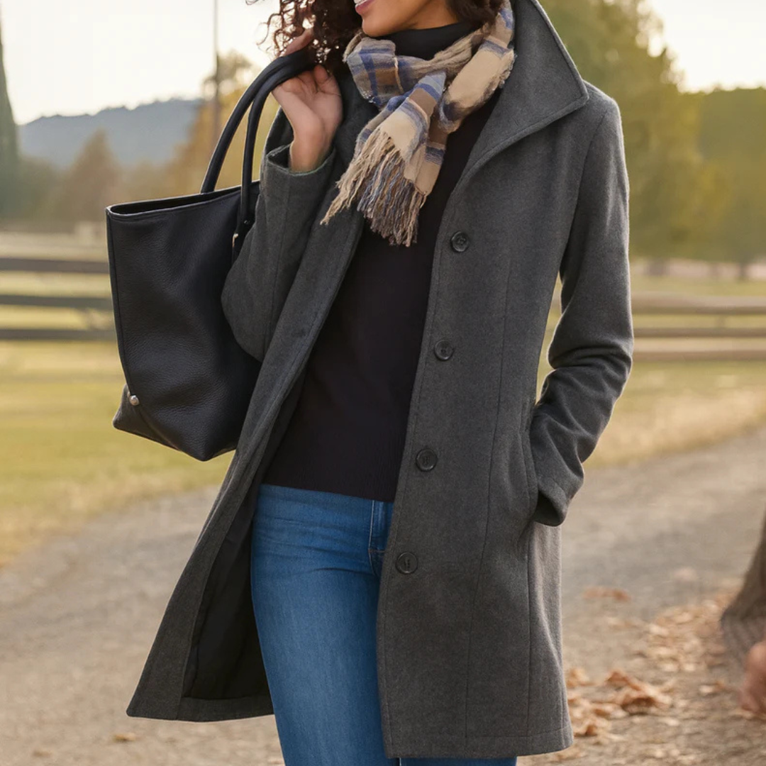 Drune | Klassische Mittelange Knopfjacke