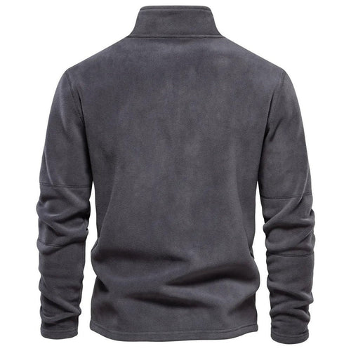 Drune | Strickpullover Mit Half-Zip Wollmischung Klassisch Und Bequem