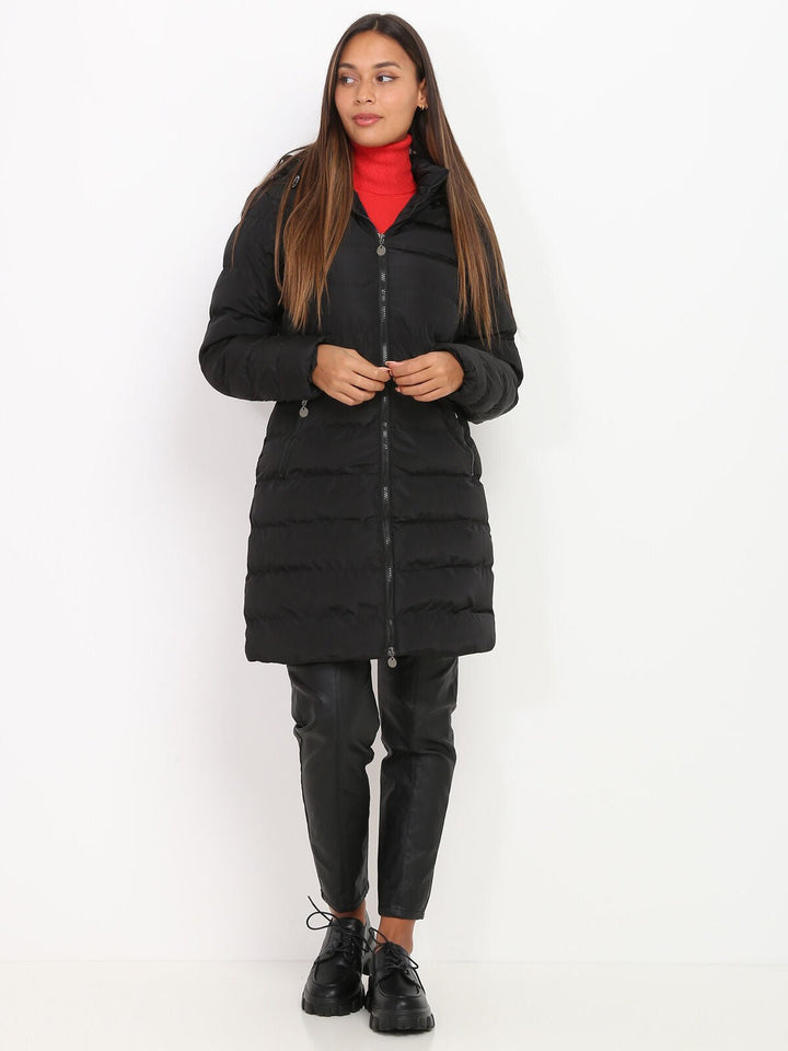 Drune | Kapuzen-Puffer-Jacke - Wasserabweisend - Polyesterfüllung - Winterkomfort