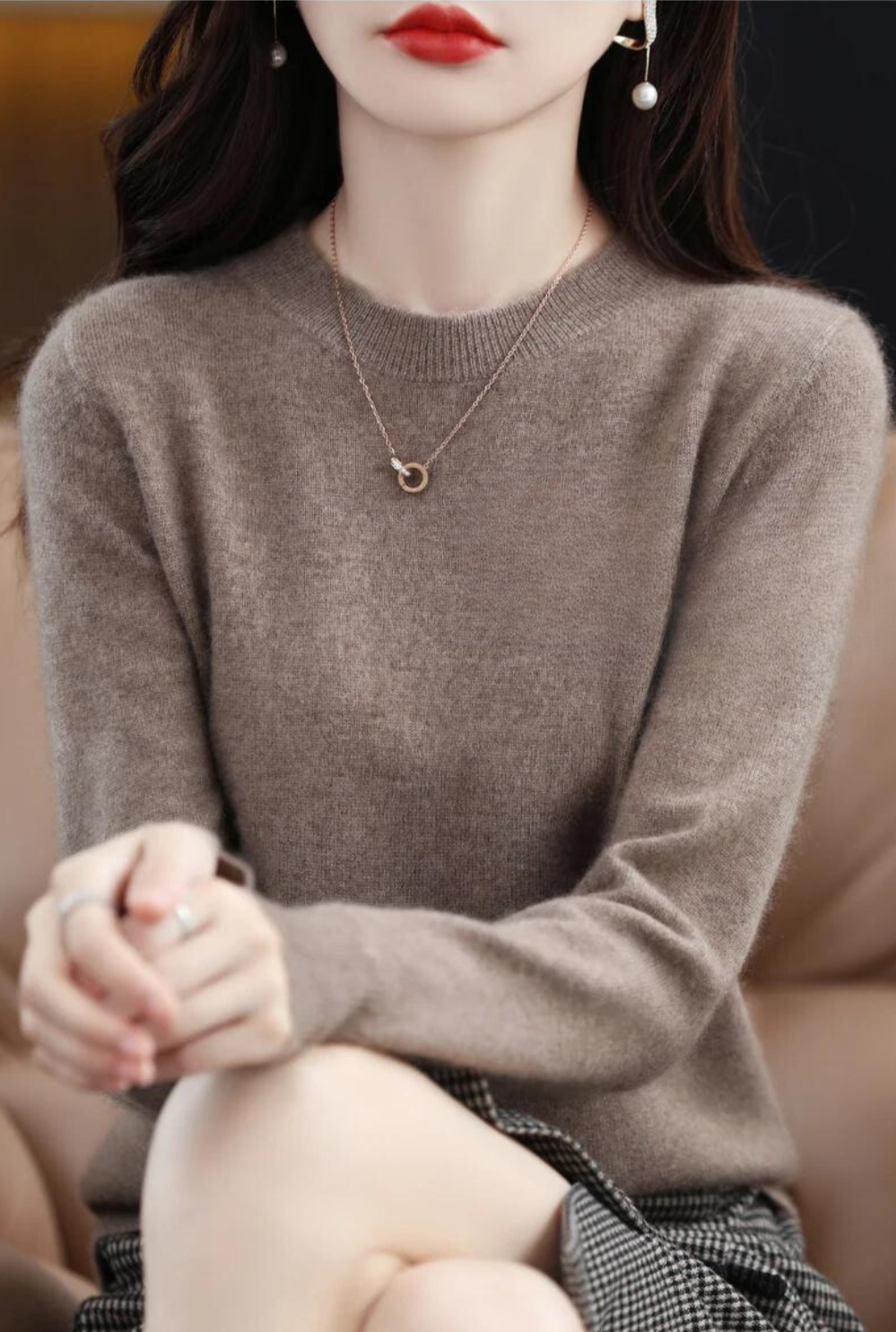 Drune | Klassische Wollpullover für Frauen