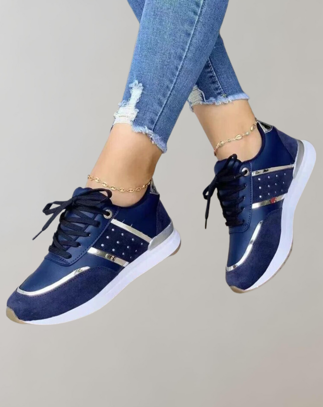 Drune | Turnschuhe Schuhe Leder Patchwork