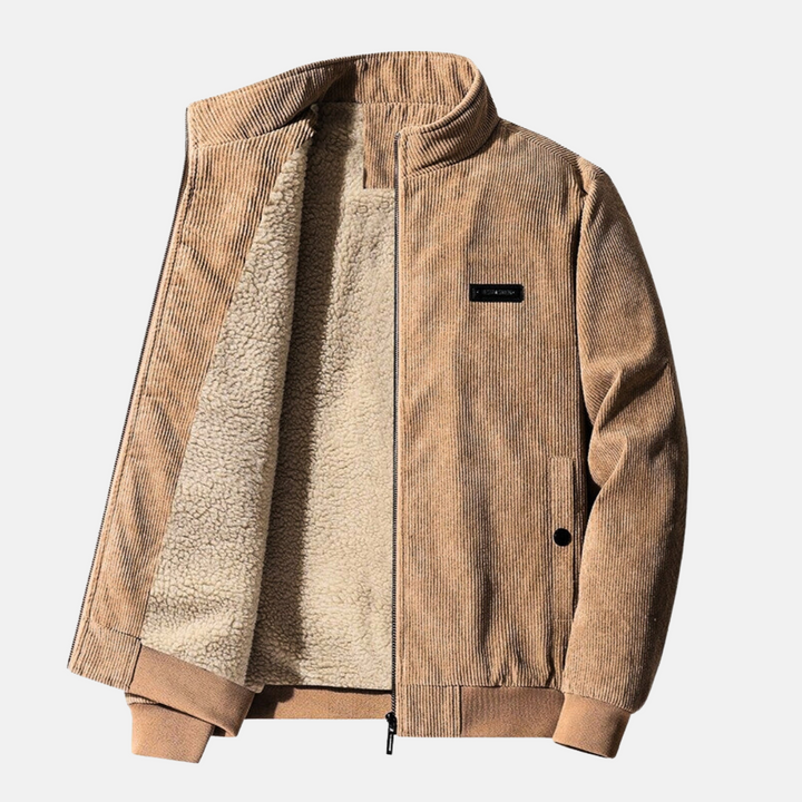 Drune | Sherpa Gefütterte Cordjacke