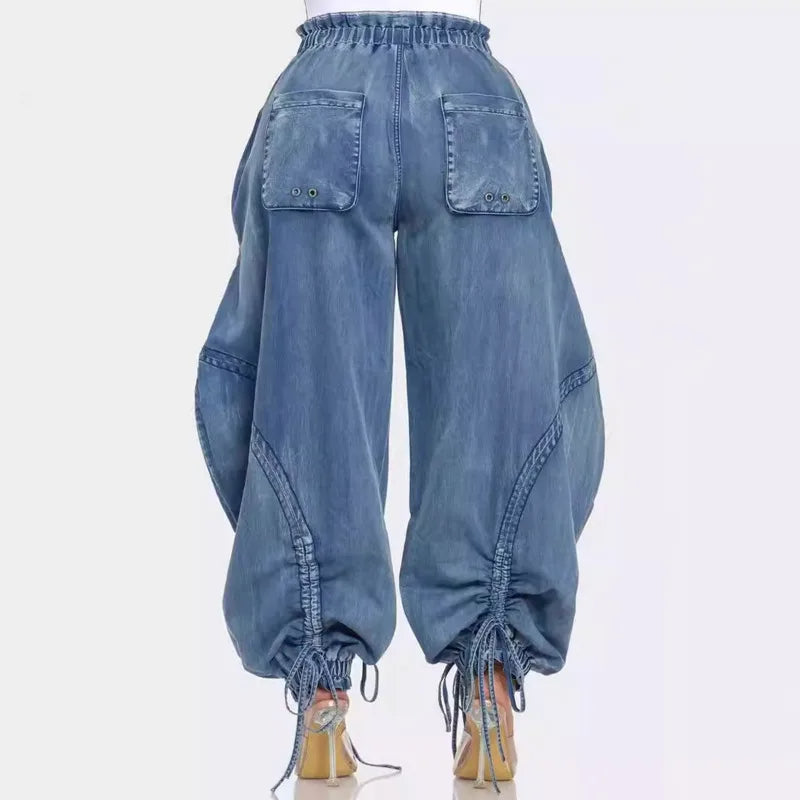 Drune | Zugband-Denim