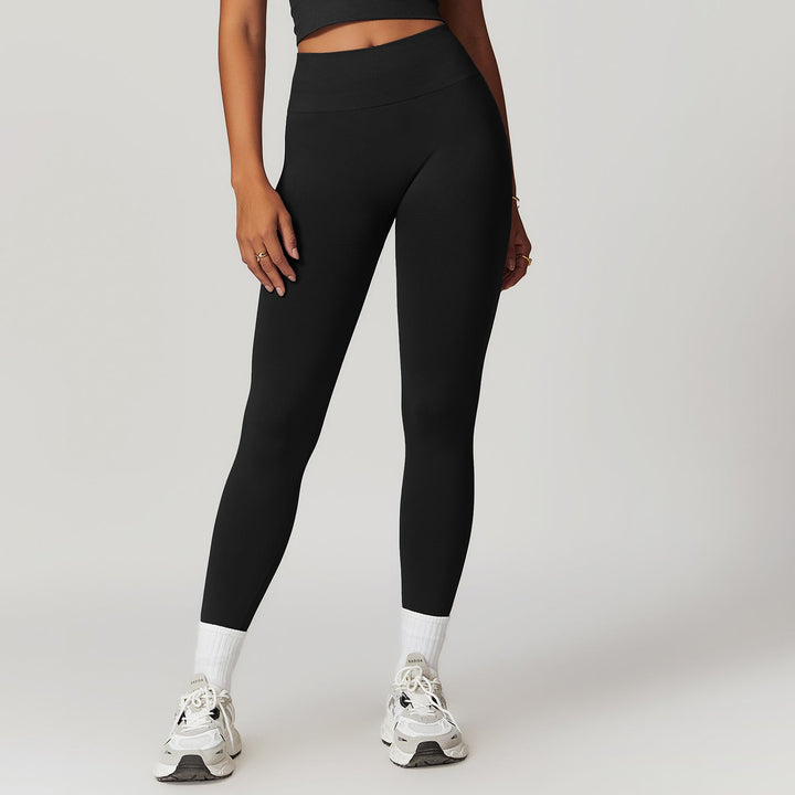 Drune | Coole Fitness Gerippte Hohe Taille Yoga-Hose