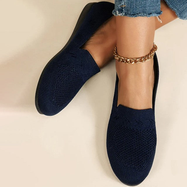 Drune | Blaue Atmungsaktive Netzschuhe