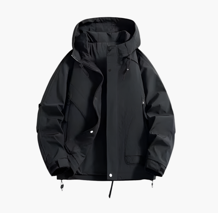 Drune | Outdoor Funktionsjacke - Winddichte Regenjacke für Freizeit und Sport