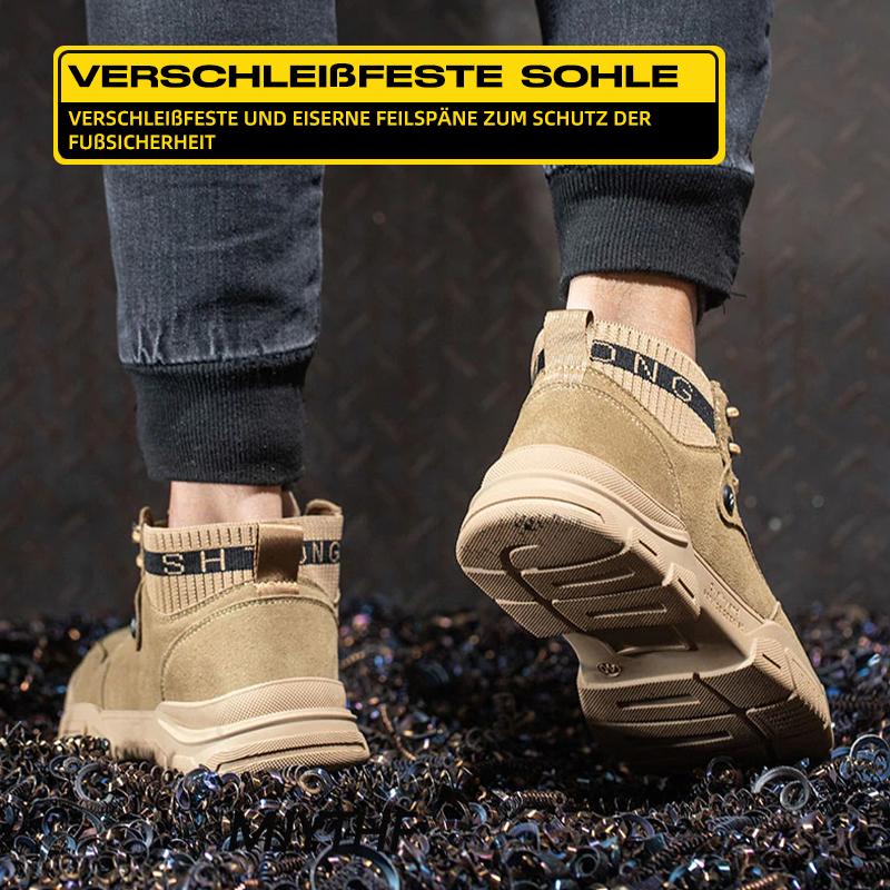Leicht Stahlkappe Schuhe Berufsschuhe Sportlich Atmungsaktiv Schutzschuhe Drune