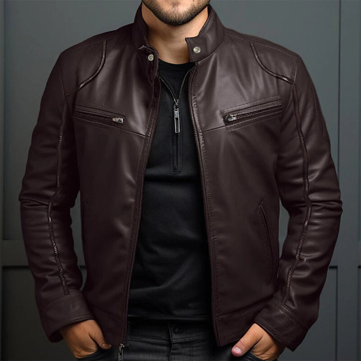 Drune | Stilsichere Retro Motorradjacke für Herren