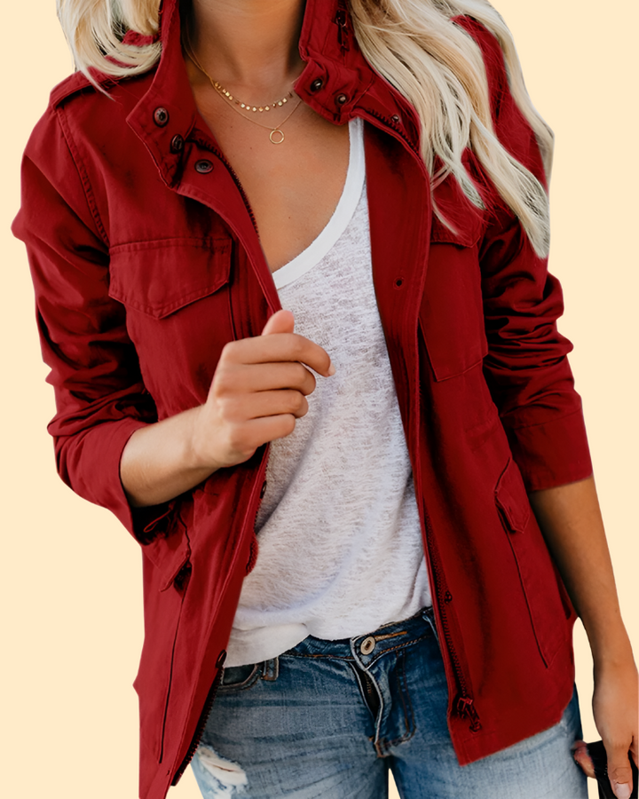 Drune | Weiche Denimjacke für Damen