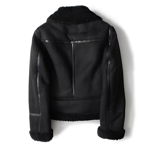 Drune | Warme, weiche Lederjacke für Frauen
