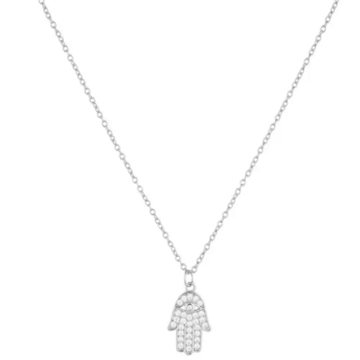 Drune | Sterling Silber Ins Diamant Schutzanhänger Für Damen