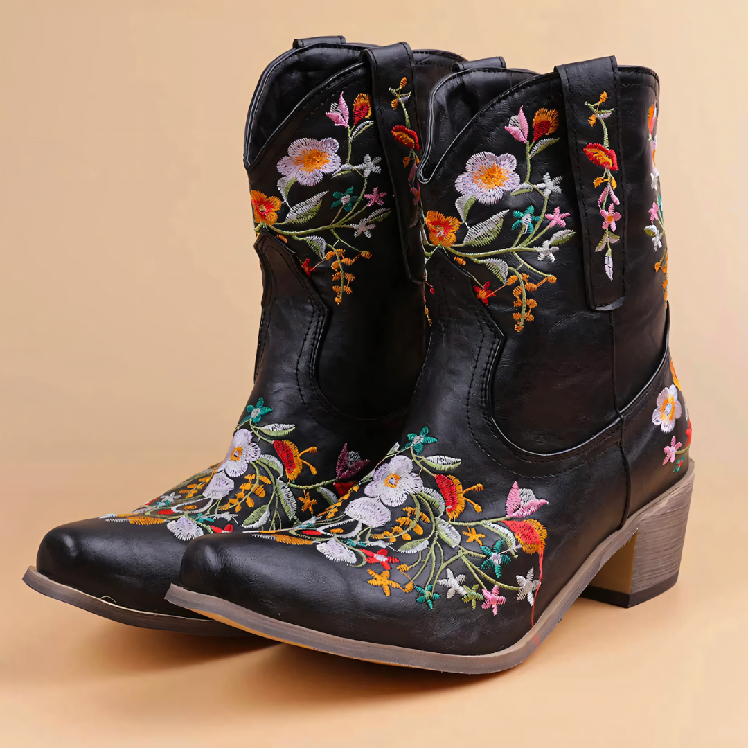 Drune | Wetterfeste Weinlese Cowgirl Stiefel