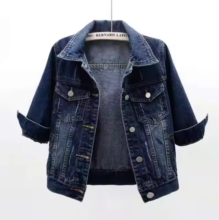 Drune | Buntes Jeansjacke