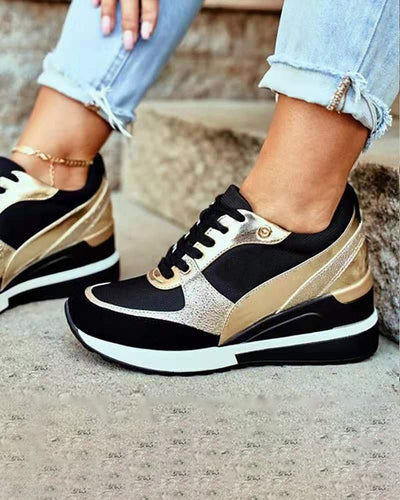 Drune | Plattform Sneakers Mit Pailletten