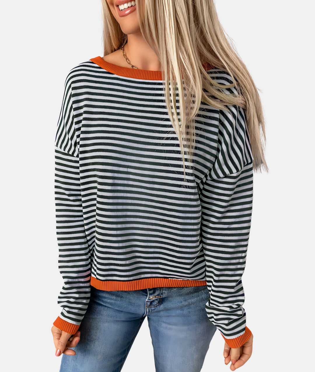 Drune | Gestreifter Pullover