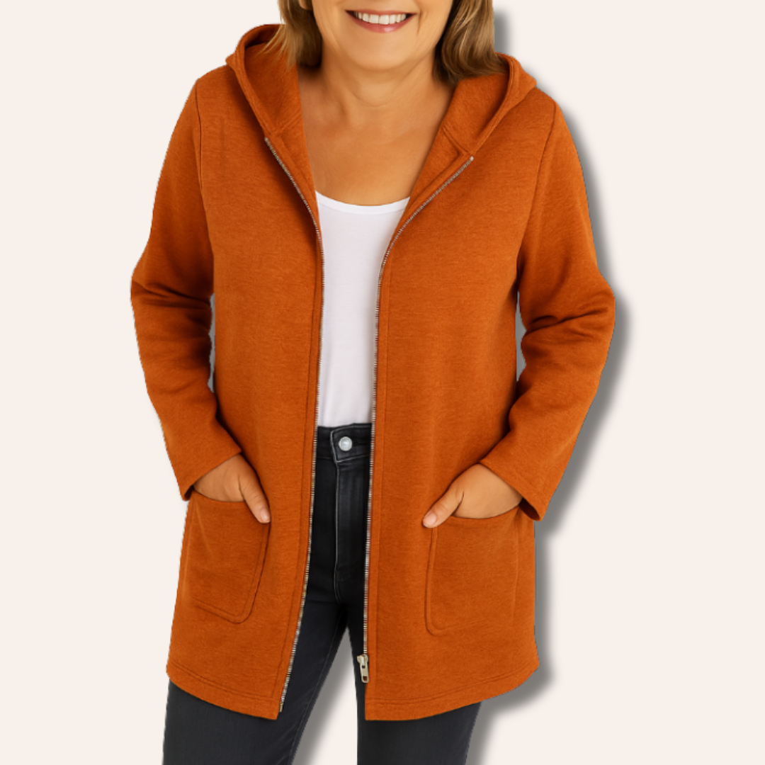 Drune | Langarm-Cardigan mit Kapuze